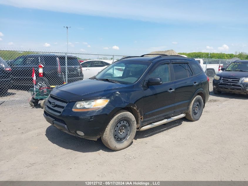 2007 Hyundai Santa Fe Se/Limited VIN: 5NMSH73E77H089867 Lot: 12012712