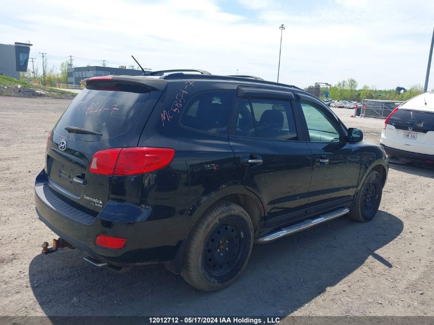 2007 Hyundai Santa Fe Se/Limited VIN: 5NMSH73E77H089867 Lot: 12012712