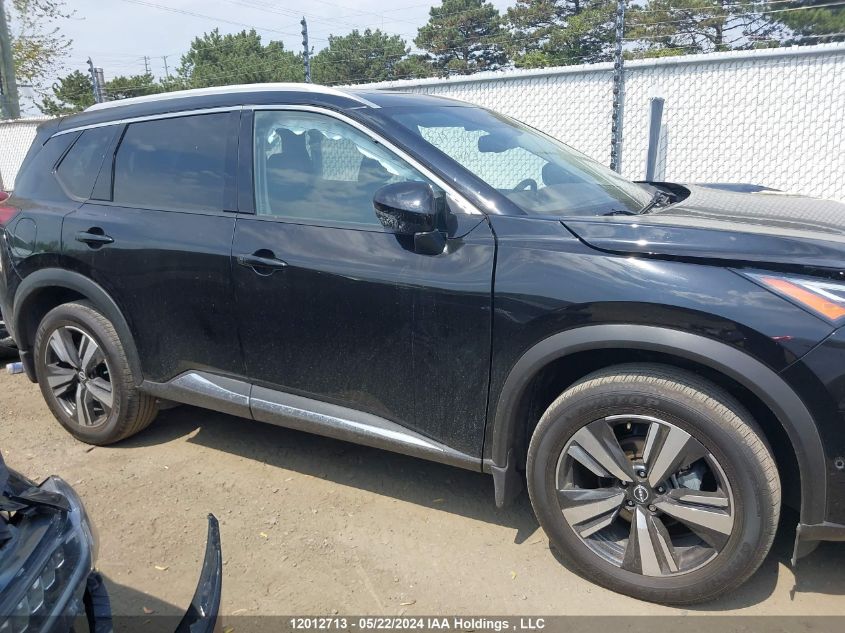 2022 Nissan Rogue Platinum VIN: JN8BT3DD6NW270616 Lot: 12012713