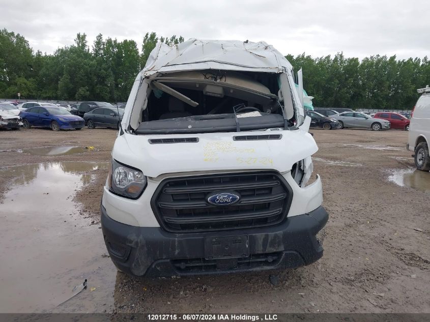 2020 Ford Transit T-250 VIN: 1FTBR1X87LKA05592 Lot: 12012715
