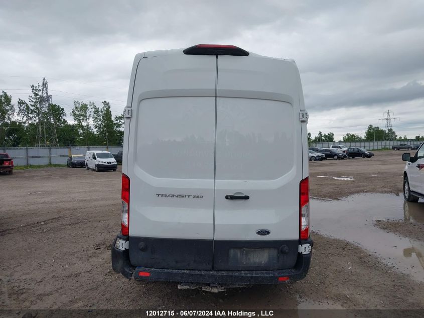 2020 Ford Transit T-250 VIN: 1FTBR1X87LKA05592 Lot: 12012715