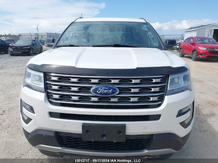2017 Ford Explorer Xlt VIN: 1FM5K8D81HGD46250 Lot: 12012717