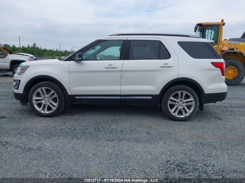 2017 Ford Explorer Xlt VIN: 1FM5K8D81HGD46250 Lot: 12012717