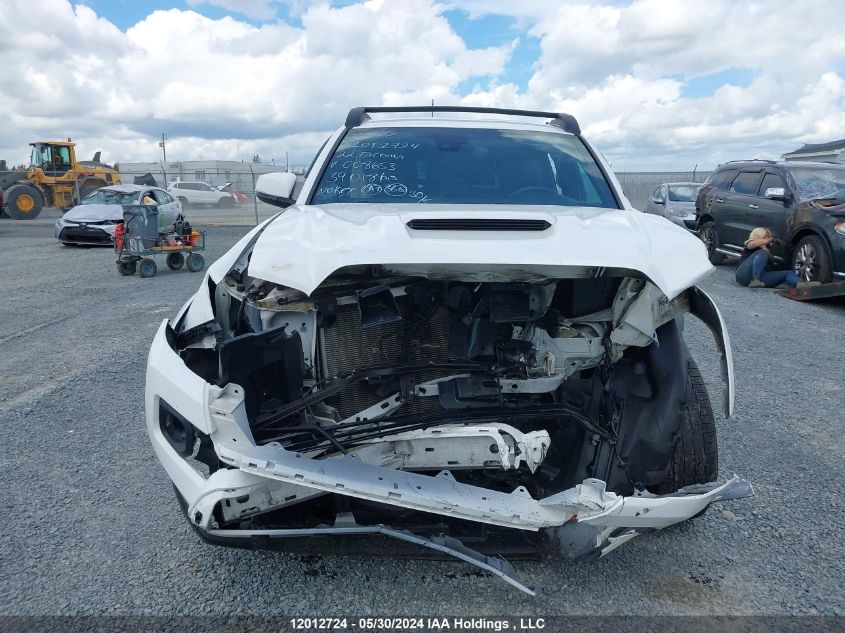 2022 Toyota Tacoma Double Cab/Sr5/Trd Sport/Trd Off Road VIN: 3TYDZ5BN9NT008653 Lot: 12012724