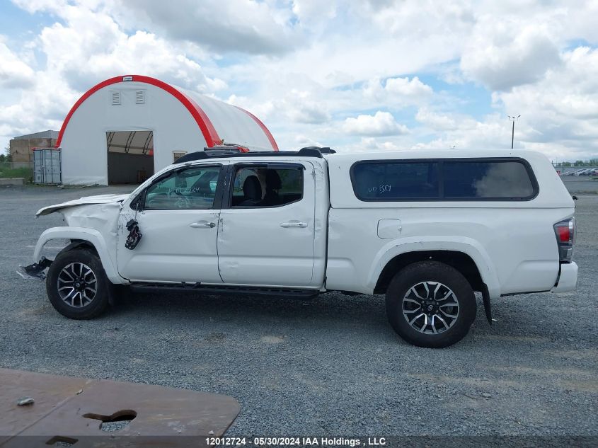 2022 Toyota Tacoma Double Cab/Sr5/Trd Sport/Trd Off Road VIN: 3TYDZ5BN9NT008653 Lot: 12012724