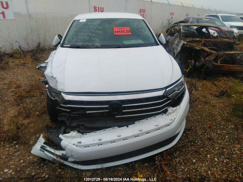 2021 Volkswagen Jetta VIN: 3VWC57BU0MM032986 Lot: 12012729