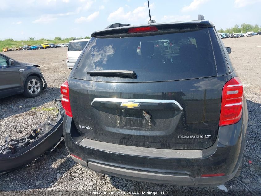 2016 Chevrolet Equinox VIN: 2GNALCEK6G6203717 Lot: 12012730