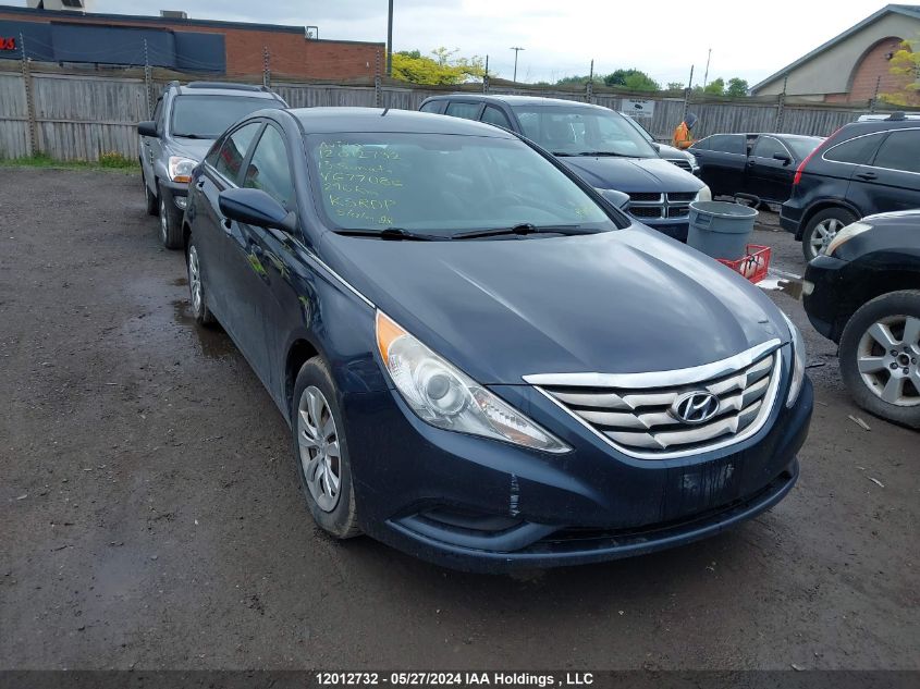 2013 Hyundai Sonata Gl VIN: 5NPEB4AC9DH677086 Lot: 12012732