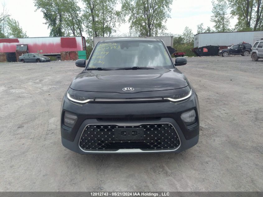 2021 Kia Soul VIN: KNDJ33AU3M7145724 Lot: 12012743