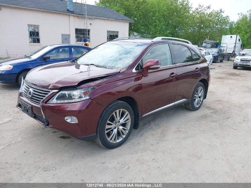 2014 Lexus Rx 350/Base/F Sport VIN: 2T2BK1BA1EC230167 Lot: 12012745