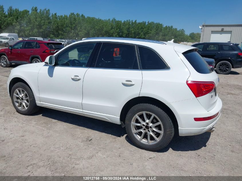 2011 Audi Q5 VIN: WA1VFCFP6BA115445 Lot: 12012758