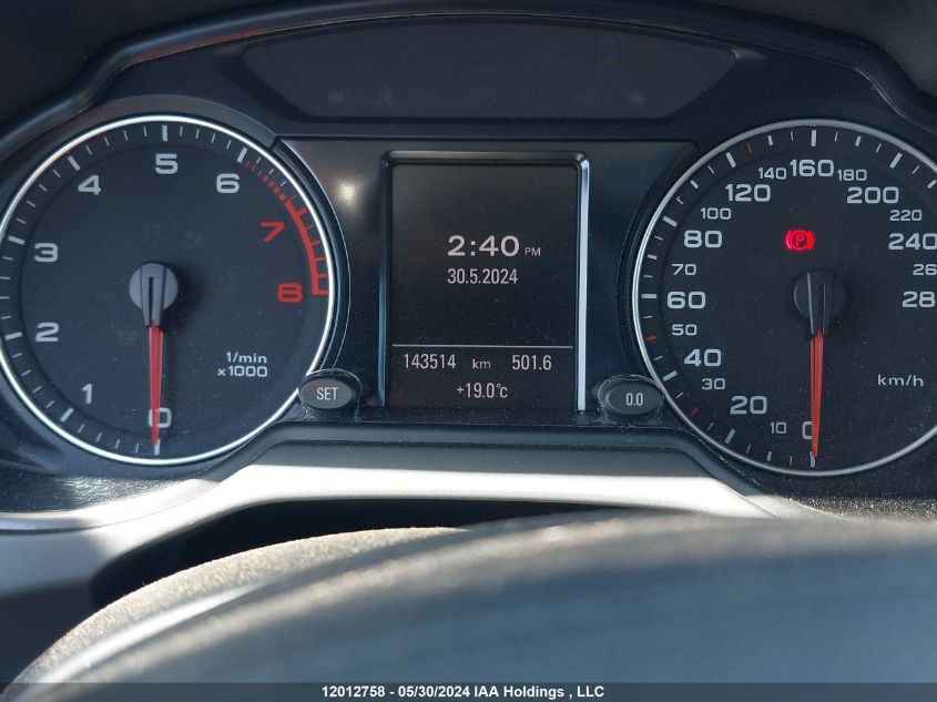 2011 Audi Q5 VIN: WA1VFCFP6BA115445 Lot: 12012758