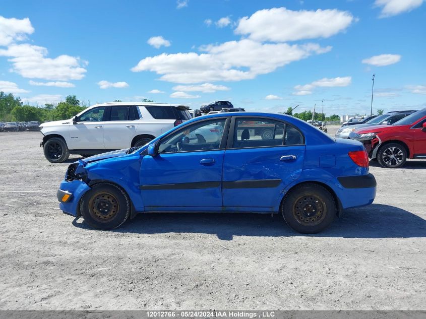 2008 Kia Rio VIN: KNADE123186338559 Lot: 12012766