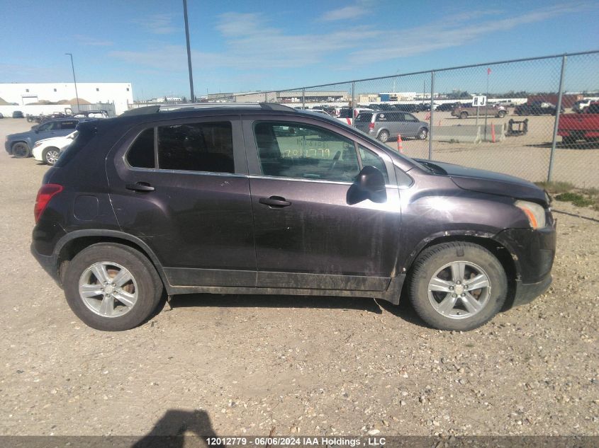 2015 Chevrolet Trax VIN: 3GNCJLSBXFL254943 Lot: 12012779