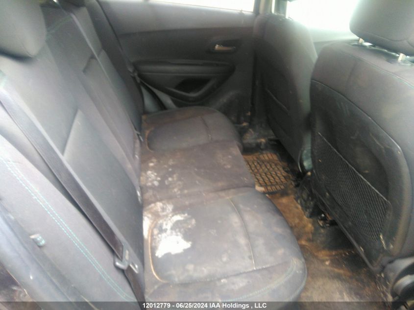 2015 Chevrolet Trax VIN: 3GNCJLSBXFL254943 Lot: 12012779