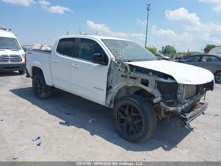 2020 Chevrolet Colorado VIN: 1GCGTBEN0L1212059 Lot: 12012780