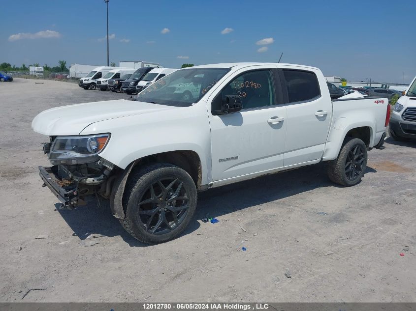 2020 Chevrolet Colorado VIN: 1GCGTBEN0L1212059 Lot: 12012780