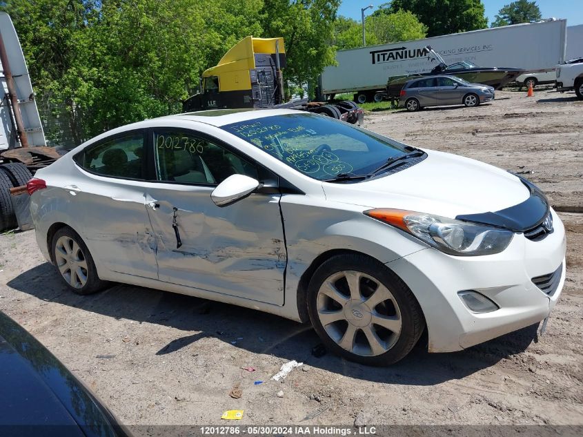 2012 Hyundai Elantra VIN: 5NPDH4AE4CH137297 Lot: 12012786