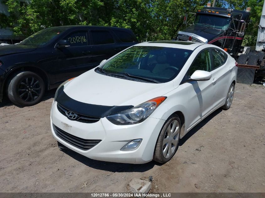 2012 Hyundai Elantra VIN: 5NPDH4AE4CH137297 Lot: 12012786