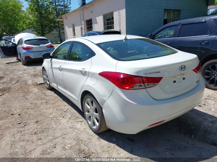 2012 Hyundai Elantra VIN: 5NPDH4AE4CH137297 Lot: 12012786