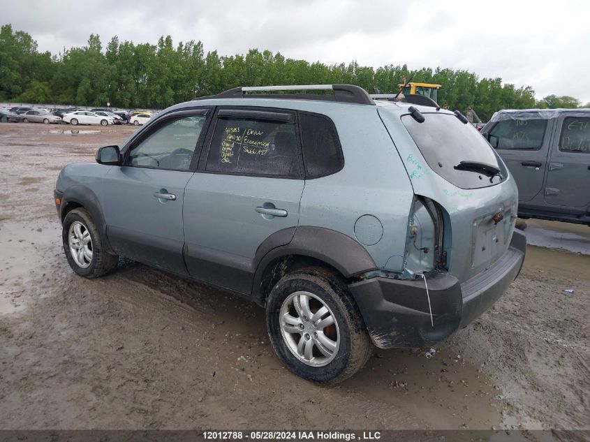 2007 Hyundai Tucson VIN: KM8JM12D37U684975 Lot: 12012788