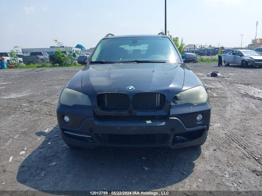 2007 BMW X5 3.0Si VIN: 5UXFE43557L013974 Lot: 12012789