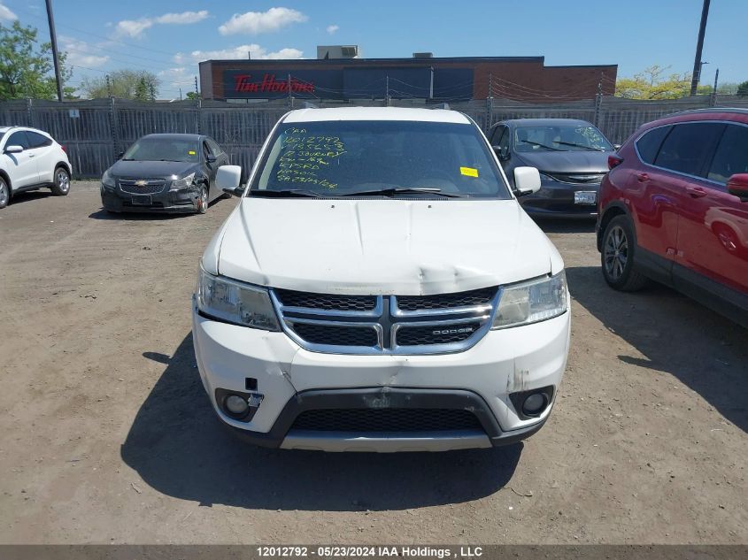 2012 Dodge Journey Sxt VIN: 3C4PDCCGXCT135653 Lot: 12012792