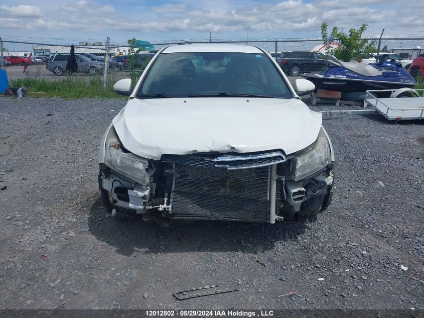 2013 Chevrolet Cruze Lt VIN: 1G1PC5SB6D7186277 Lot: 12012802