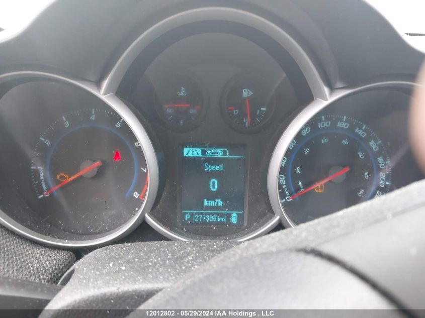 2013 Chevrolet Cruze Lt VIN: 1G1PC5SB6D7186277 Lot: 12012802