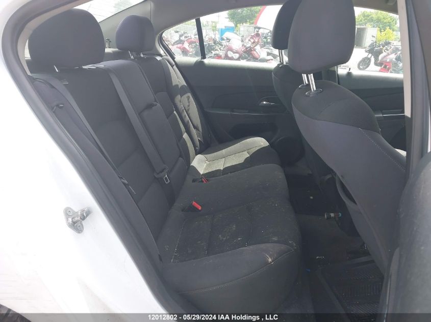 2013 Chevrolet Cruze Lt VIN: 1G1PC5SB6D7186277 Lot: 12012802