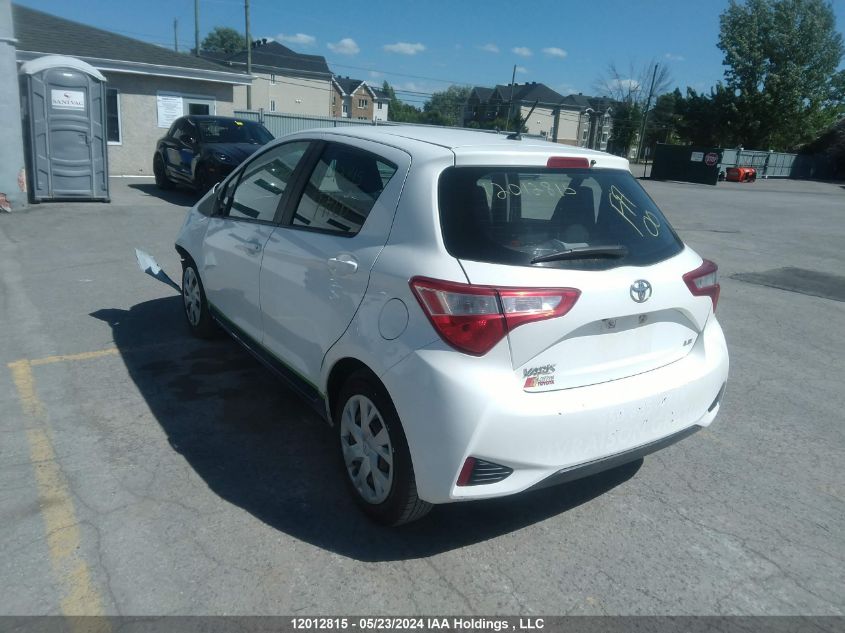 2019 Toyota Yaris Le/Se VIN: VNKKTUD35KA103107 Lot: 12012815