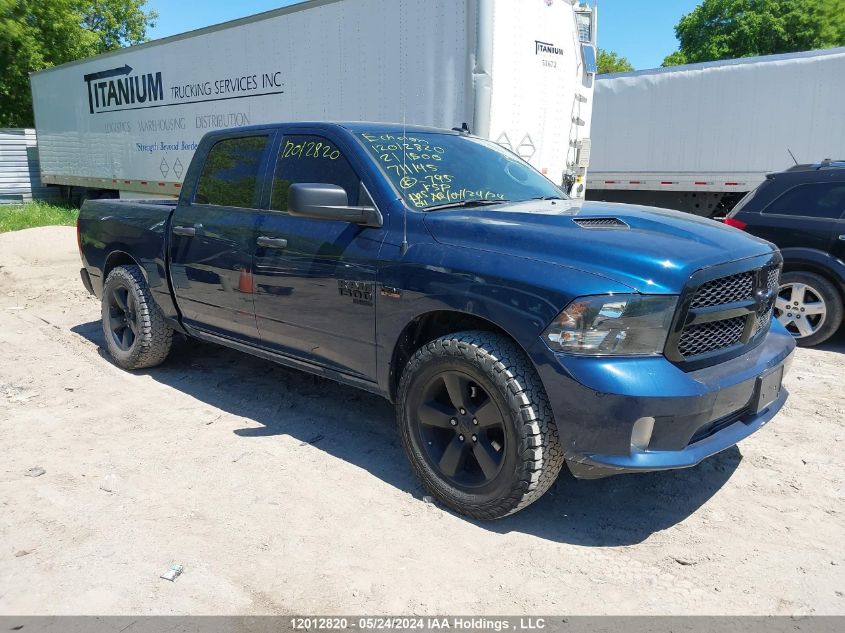 2021 Ram 1500 Classic Tradesman VIN: 3C6RR7KTXMG711145 Lot: 12012820