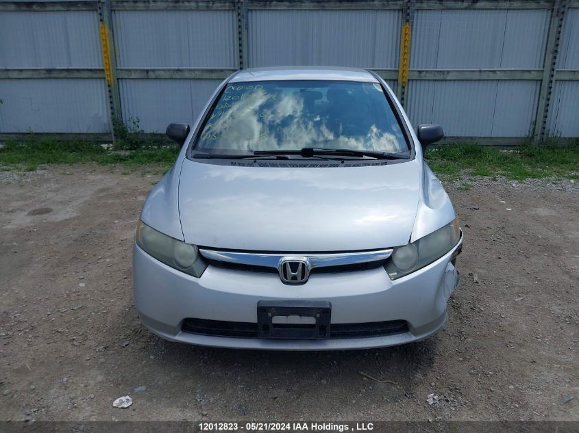 2008 Honda Civic Sdn VIN: 2HGFA16488H112710 Lot: 12012823