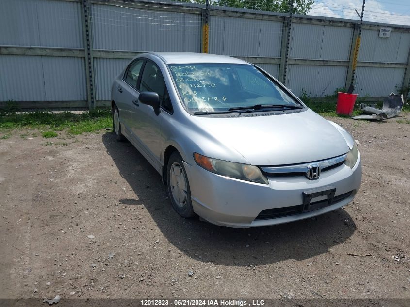 2008 Honda Civic Sdn VIN: 2HGFA16488H112710 Lot: 12012823