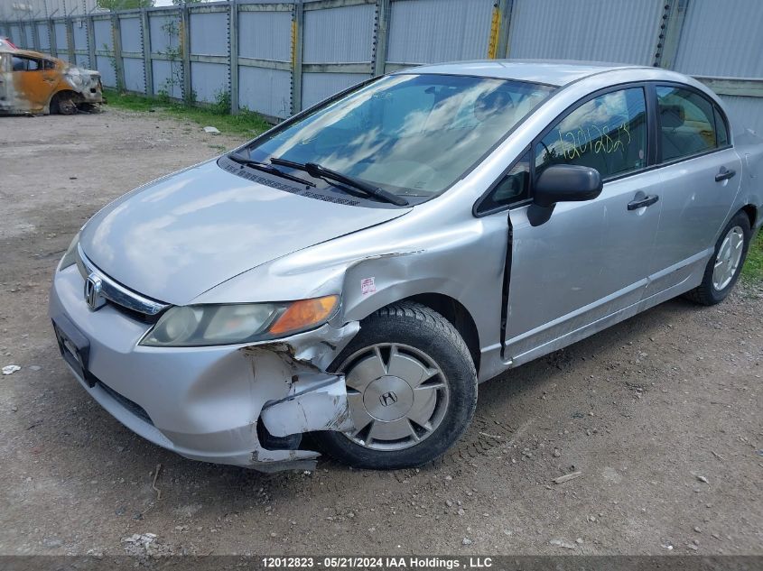 2008 Honda Civic Sdn VIN: 2HGFA16488H112710 Lot: 12012823