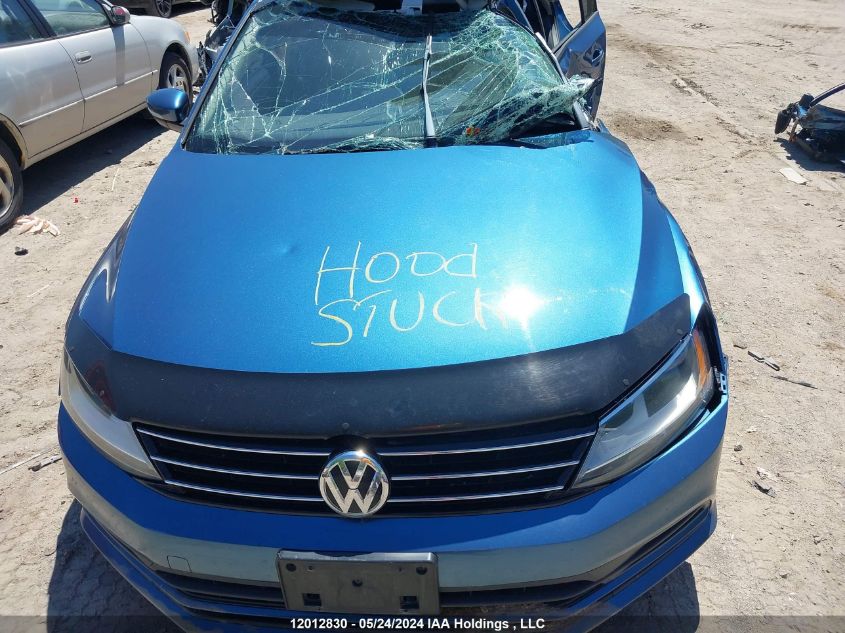 2016 Volkswagen Jetta Sedan VIN: 3VW267AJ2GM320870 Lot: 12012830