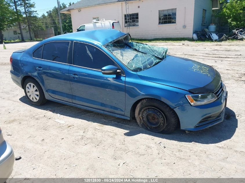2016 Volkswagen Jetta Sedan VIN: 3VW267AJ2GM320870 Lot: 12012830