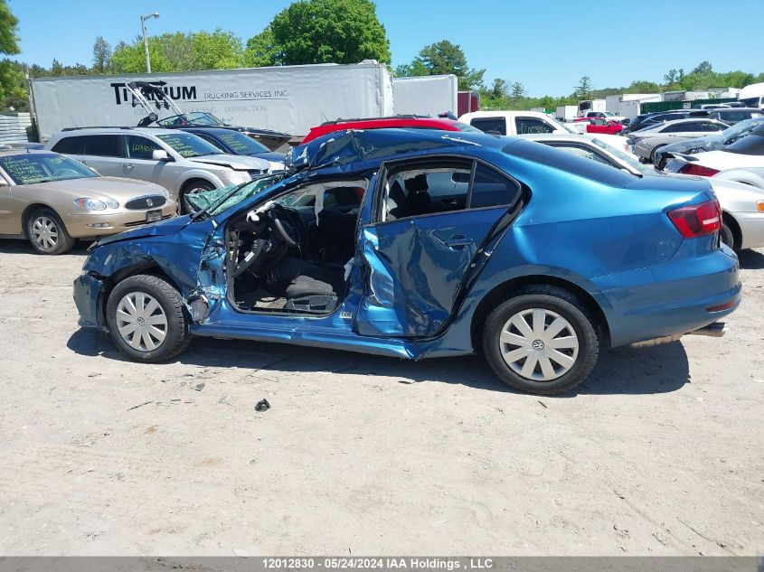 2016 Volkswagen Jetta Sedan VIN: 3VW267AJ2GM320870 Lot: 12012830