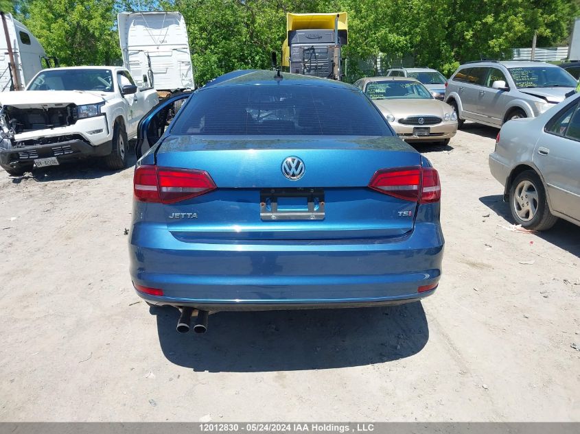 2016 Volkswagen Jetta Sedan VIN: 3VW267AJ2GM320870 Lot: 12012830