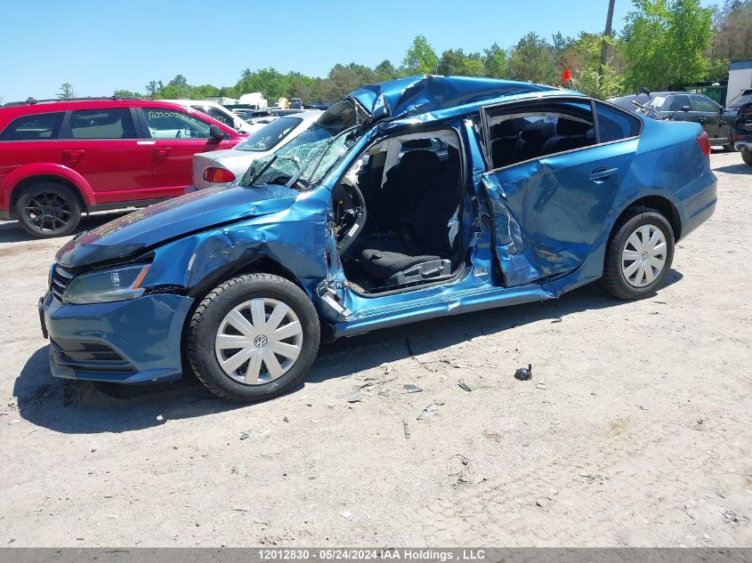 2016 Volkswagen Jetta Sedan VIN: 3VW267AJ2GM320870 Lot: 12012830