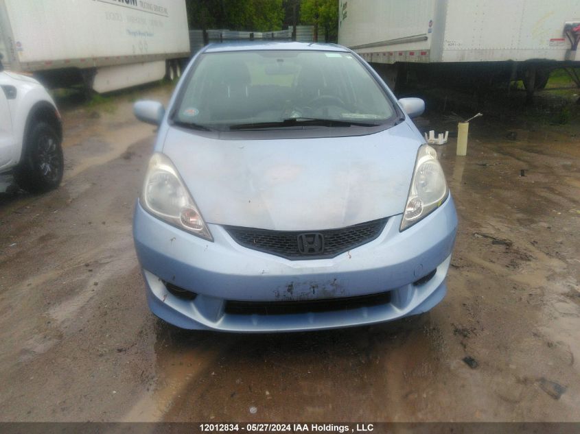 2009 Honda Fit VIN: JHMGE87889S806629 Lot: 12012834