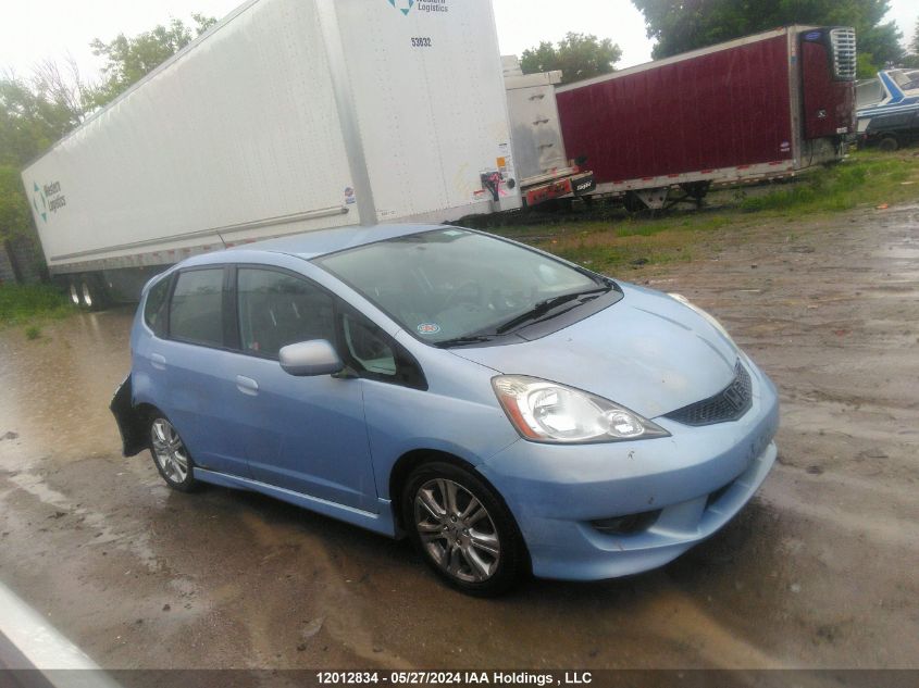 2009 Honda Fit VIN: JHMGE87889S806629 Lot: 12012834