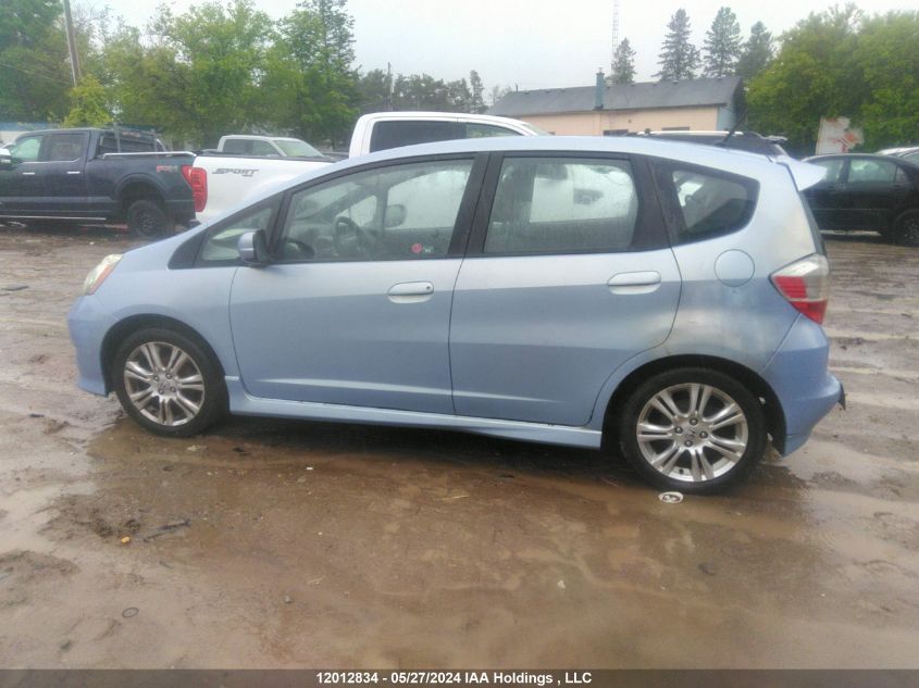 2009 Honda Fit VIN: JHMGE87889S806629 Lot: 12012834