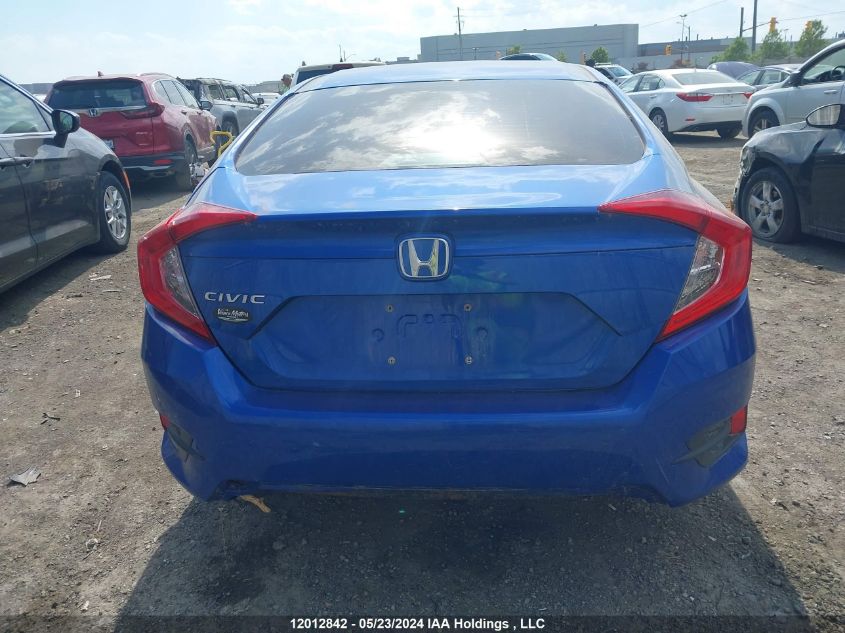 2016 Honda Civic VIN: 2HGFC2F58GH033481 Lot: 12012842