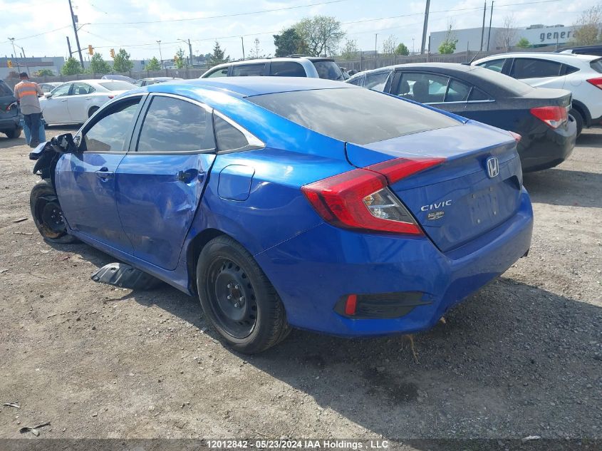 2016 Honda Civic VIN: 2HGFC2F58GH033481 Lot: 12012842