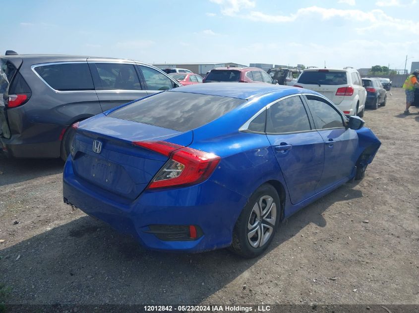 2016 Honda Civic VIN: 2HGFC2F58GH033481 Lot: 12012842