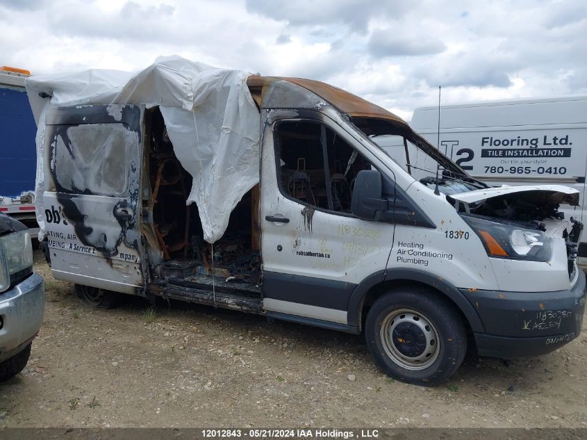 2018 Ford Transit Van VIN: 1FTYR2CMXJKA82554 Lot: 12012843