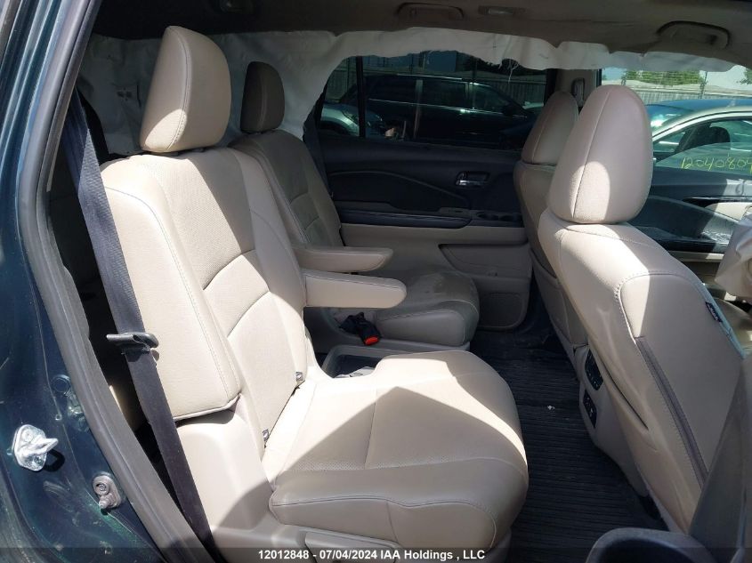 2016 Honda Pilot VIN: 5FNYF6H99GB503593 Lot: 12012848