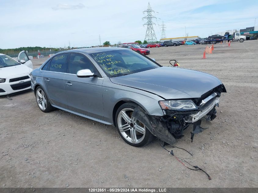 2010 Audi S4 Premium Plus VIN: WAUDGCFLXAA163182 Lot: 12012851