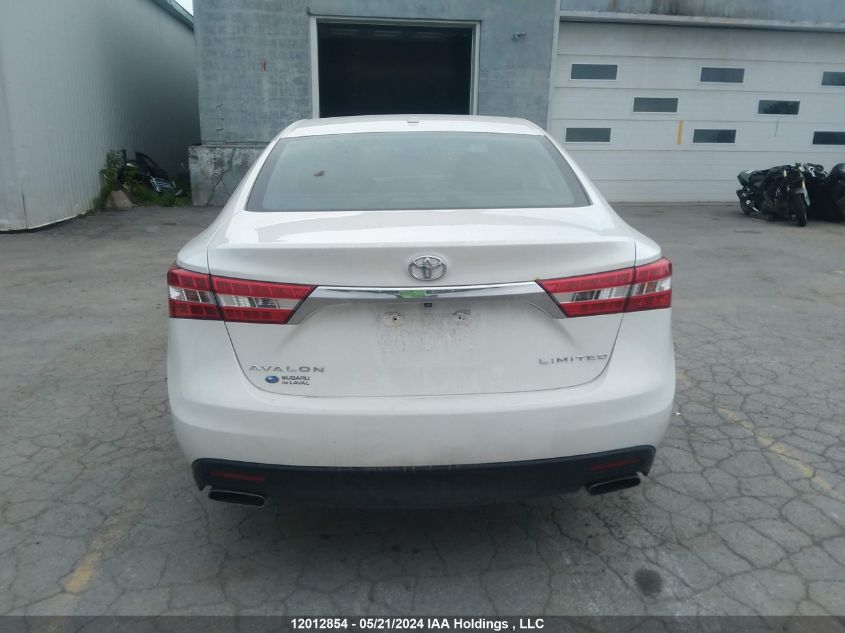 2015 Toyota Avalon Limited/Xle VIN: 4T1BK1EB9FU174651 Lot: 12012854